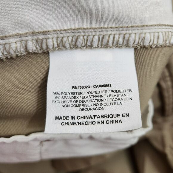 Nike Golf Men 34X30 (36X30) Tan Dri Fit Straight Leg Golf Pants - Picture 7 of 12